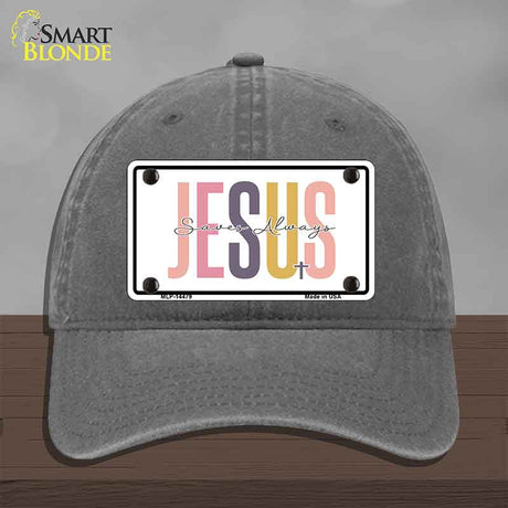 Jesus Saves Always Novelty License Plate Hat HAT-MLP-14479