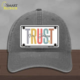 Trust In Jesus Novelty License Plate Hat HAT-MLP-14482