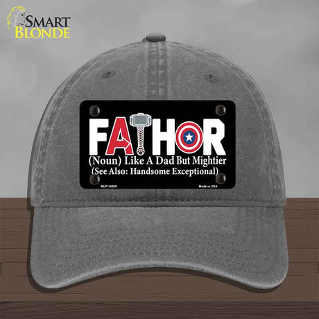 FATHOR Novelty License Plate Hat HAT-MLP-14500