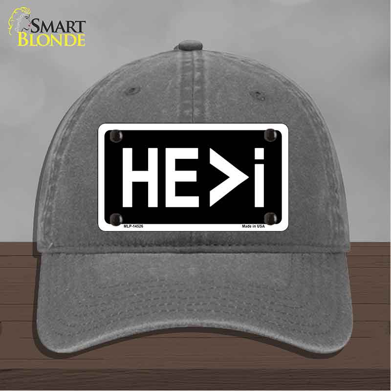 HE>i Novelty License Plate Hat HAT-MLP-14526