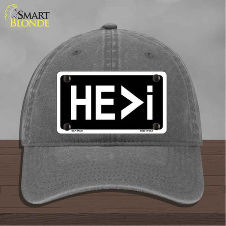 HE>i Novelty License Plate Hat HAT-MLP-14526