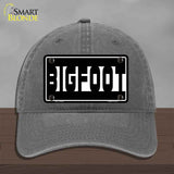 Bigfoot Hidden Novelty License Plate Hat HAT-MLP-14556