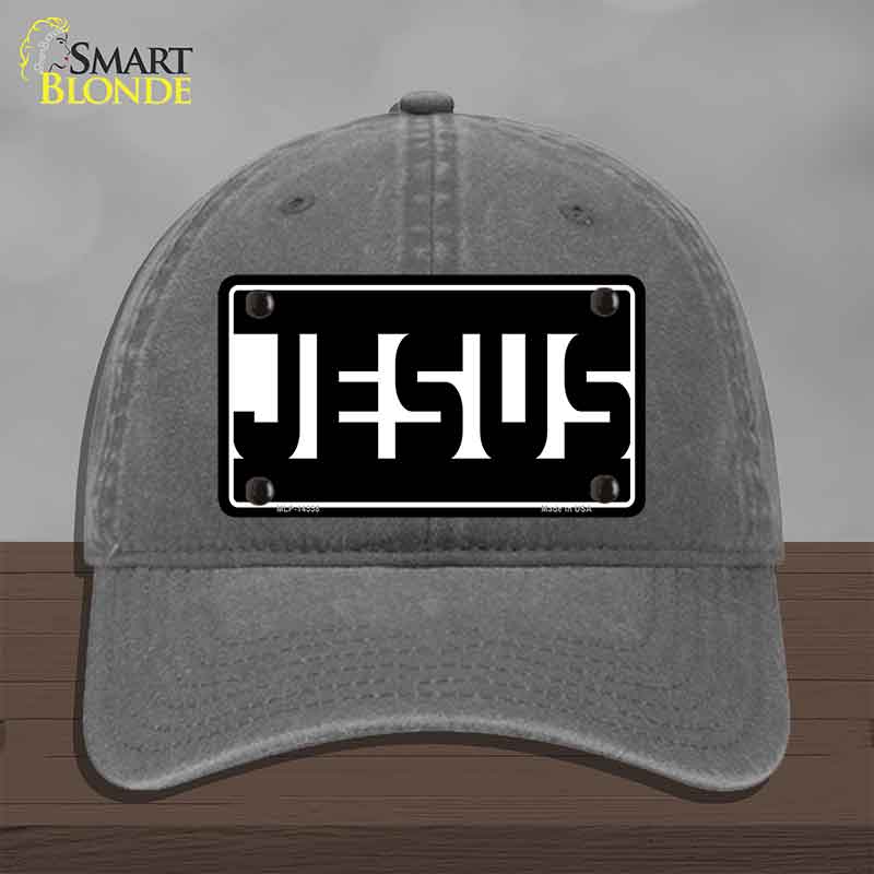 Jesus Hidden Novelty License Plate Hat HAT-MLP-14558