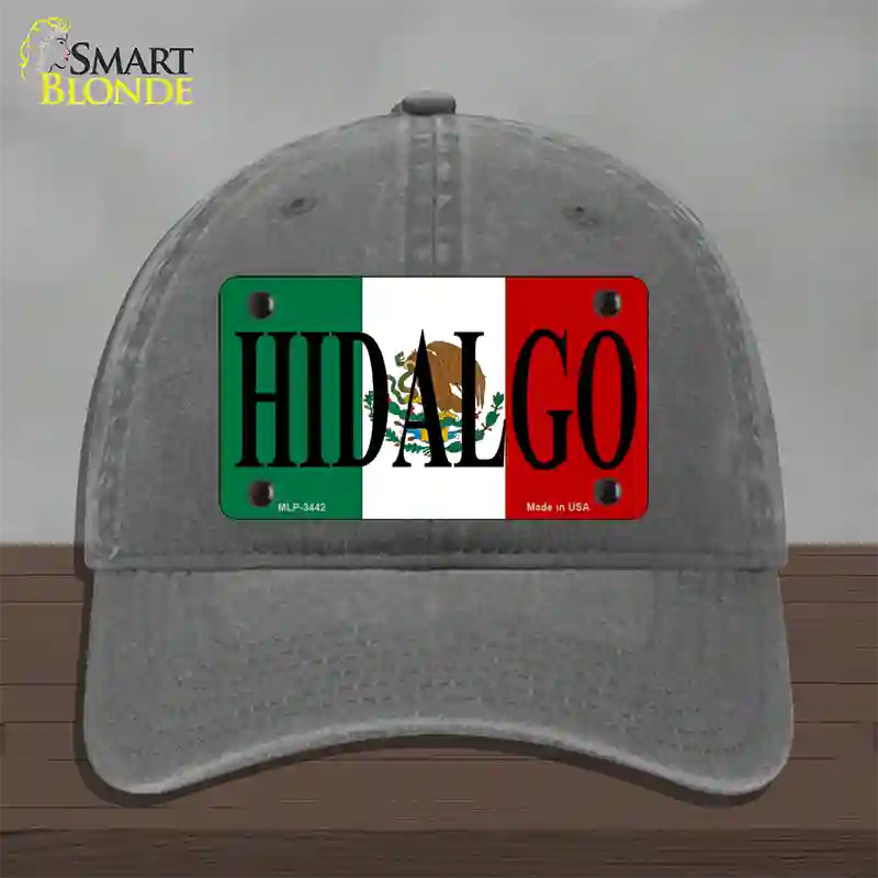 Hidalgo Novelty License Plate Hat Unconstructed Cotton / Charcoal