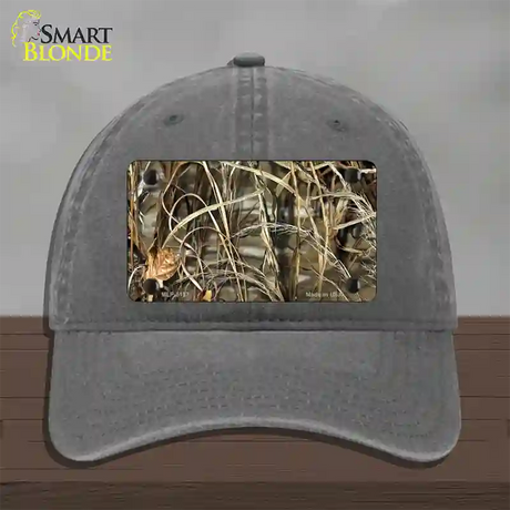 Camo Sticks Novelty License Plate Hat Unconstructed Cotton / Charcoal