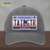 Tailgter South Carolina Novelty License Plate Hat Unconstructed Cotton / Charcoal