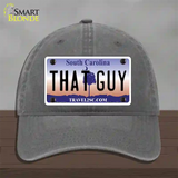 That Guy South Carolina Novelty License Plate Hat Unconstructed Cotton / Charcoal