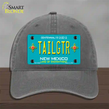 Tailgtr New Mexico Novelty License Plate Hat Unconstructed Cotton / Charcoal