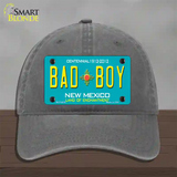 Bad Boy New Mexico Novelty License Plate Hat Unconstructed Cotton / Charcoal