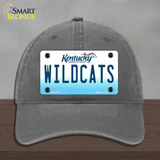 Wildcats Kentucky Novelty License Plate Hat Unconstructed Cotton / Charcoal