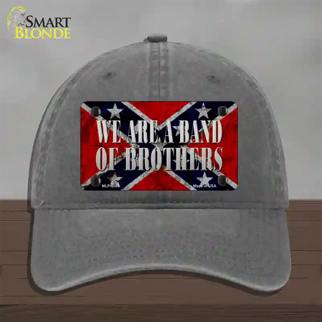 Band Of Brothers Novelty License Plate Hat Unconstructed Cotton / Charcoal