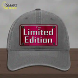 Im Limited Edition Novelty License Plate Hat Unconstructed Cotton / Charcoal