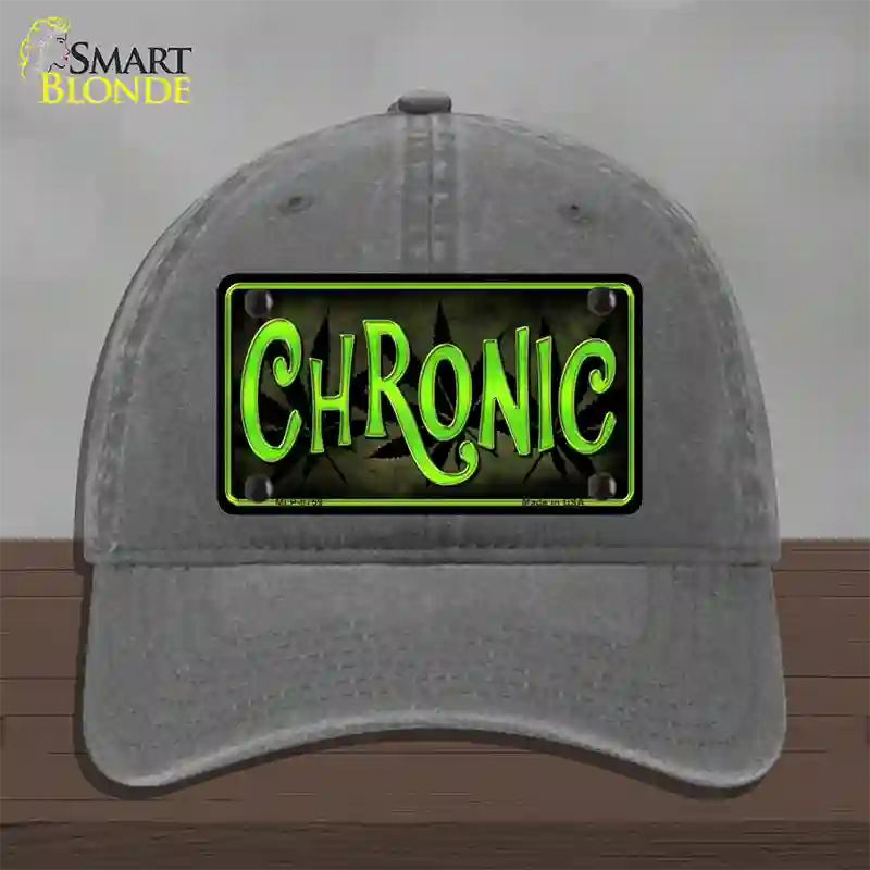 Chronic Novelty License Plate Hat Unconstructed Cotton / Charcoal