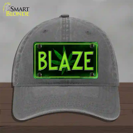 Blaze Novelty License Plate Hat Unconstructed Cotton / Charcoal