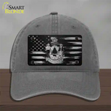 Maine Carbon Fiber Novelty License Plate Hat Unconstructed Cotton / Charcoal