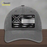 Mississippi Carbon Fiber Novelty License Plate Hat Unconstructed Cotton / Charcoal