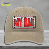 My Bad Novelty License Plate Hat Unconstructed Cotton / Khaki