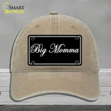 Big Momma Novelty License Plate Hat Unconstructed Cotton / Khaki