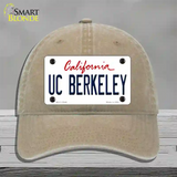 UC Berkeley Novelty License Plate Hat Unconstructed Cotton / Khaki