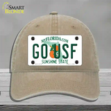 Go USF Novelty License Plate Hat Unconstructed Cotton / Khaki