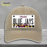 Blue Jays Novelty License Plate Hat Unconstructed Cotton / Khaki