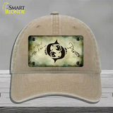 Pisces Zodiac Novelty License Plate Hat Unconstructed Cotton / Khaki