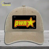 Pawn Star Novelty License Plate Hat Tag Unconstructed Cotton / Khaki