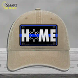 Home Sheriff Badge Novelty License Plate Hat Tag Unconstructed Cotton / Khaki