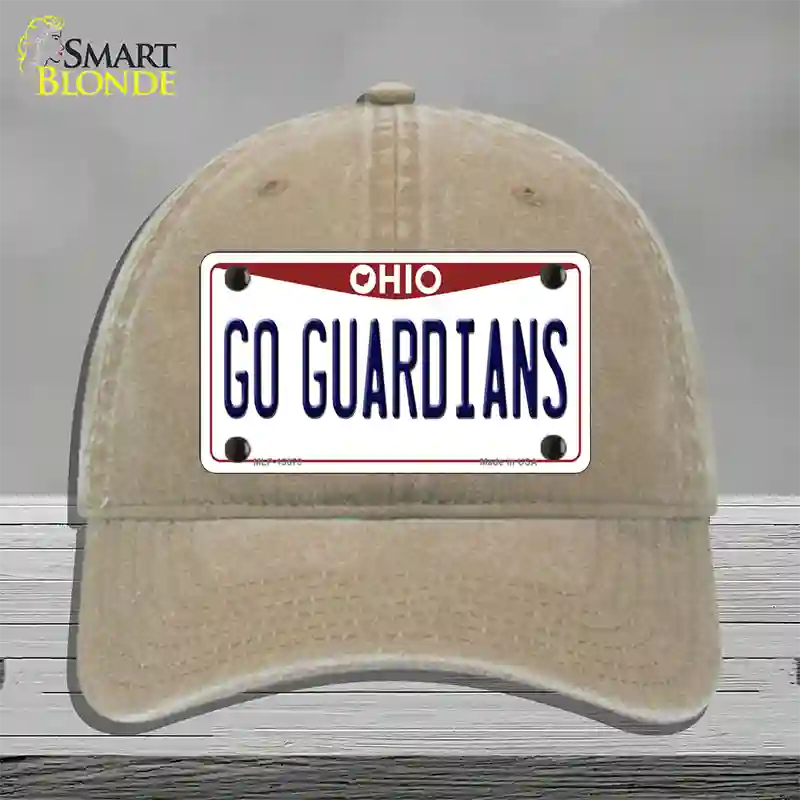 Go Guardians Ohio Novelty License Plate Hat Tag Unconstructed Cotton / Khaki