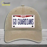 Go Guardians Ohio Novelty License Plate Hat Tag Unconstructed Cotton / Khaki