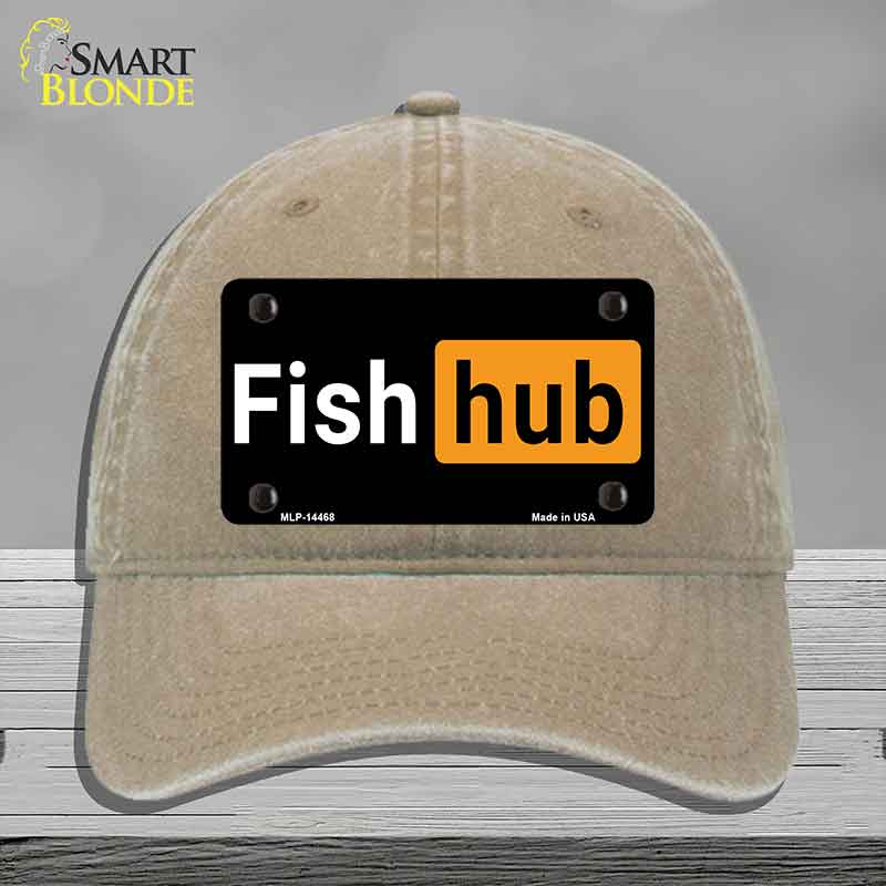 Fishhub Novelty License Plate Hat HAT-MLP-14468