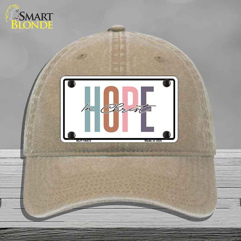 Hope In Christ Novelty License Plate Hat HAT-MLP-14475