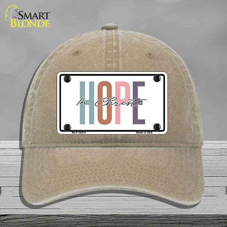 Hope In Christ Novelty License Plate Hat HAT-MLP-14475