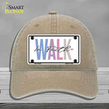 Walk In Faith Novelty License Plate Hat HAT-MLP-14476