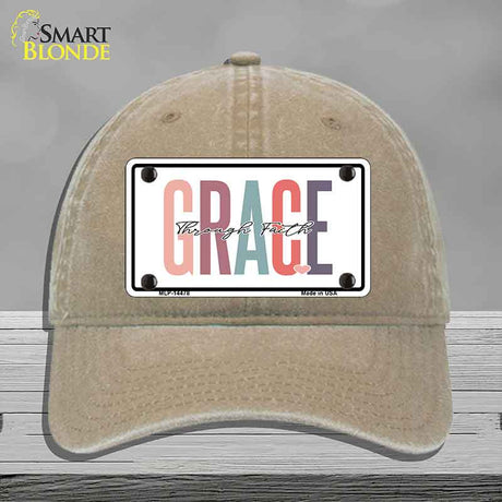 Grace Through Faith Novelty License Plate Hat HAT-MLP-14478