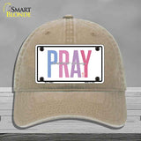 Pray Without Ceasing Novelty License Plate Hat HAT-MLP-14483