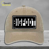 Bigfoot Hidden Novelty License Plate Hat HAT-MLP-14556