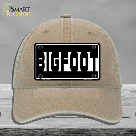 Bigfoot Hidden Novelty License Plate Hat HAT-MLP-14556