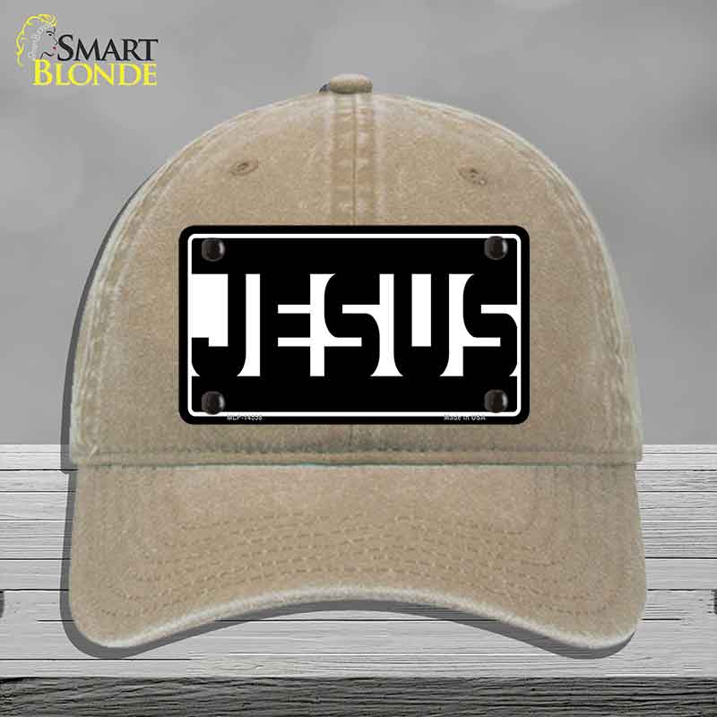 Jesus Hidden Novelty License Plate Hat HAT-MLP-14558