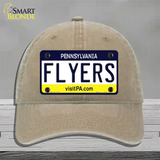 Flyers Pennsylvania State Novelty License Plate Hat Unconstructed Cotton / Khaki