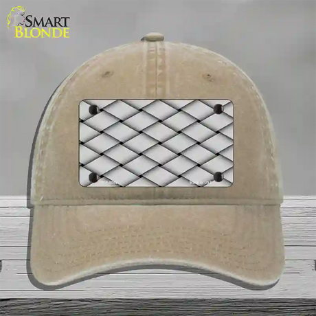 Weave Customizable Novelty License Plate Hat Unconstructed Cotton / Khaki