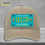 Tailgtr New Mexico Novelty License Plate Hat Unconstructed Cotton / Khaki