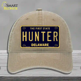 Hunter Delaware Novelty License Plate Hat Unconstructed Cotton / Khaki