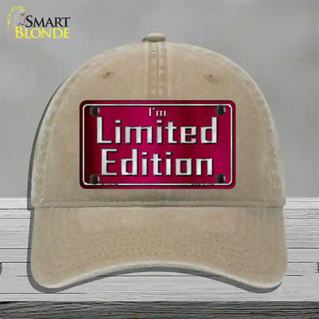 Im Limited Edition Novelty License Plate Hat Unconstructed Cotton / Khaki