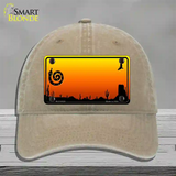 Snake Blank Scenic Novelty License Plate Hat Unconstructed Cotton / Khaki