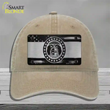 Missouri Carbon Fiber Novelty License Plate Hat Unconstructed Cotton / Khaki