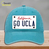 Go UCLA Novelty License Plate Hat Unconstructed Cotton / Lake Blue