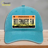 Boilermakers Fan Novelty License Plate Hat Tag Unconstructed Cotton / Lake Blue