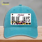 Blue Jays Novelty License Plate Hat Unconstructed Cotton / Lake Blue