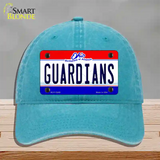 Guardians Ohio Aviation Novelty License Plate Hat Tag Unconstructed Cotton / Lake Blue